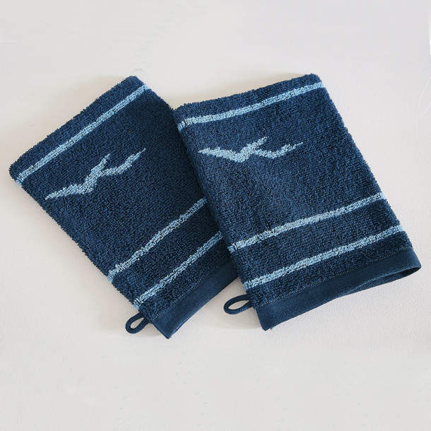 2 Gants de toilette En pleine mer