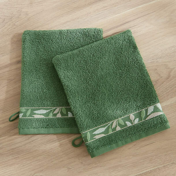 2 gants de toilette Espiègle compagnie