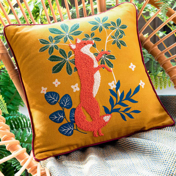 Housse de coussin Fables enchantées