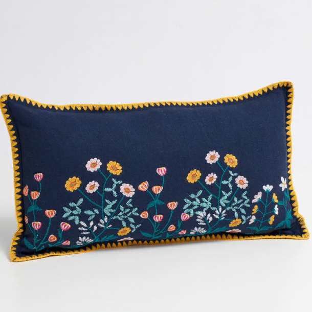 Coussin rectangulaire Fantaisie folk