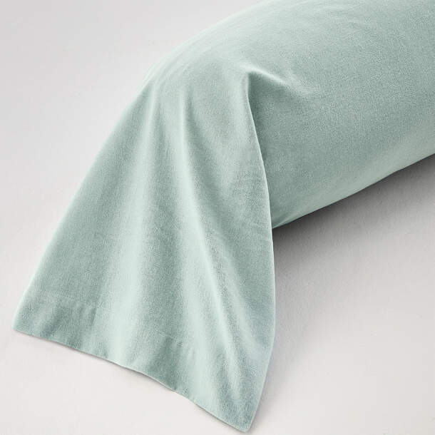 Taie de traversin Flanelle unie