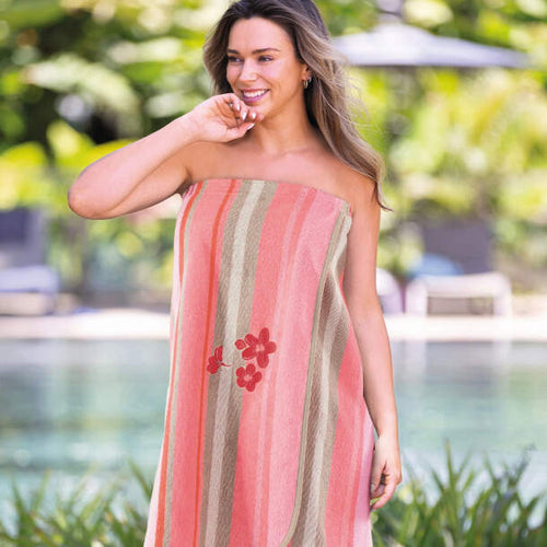 Sortie de bain Fleurs de sérénité