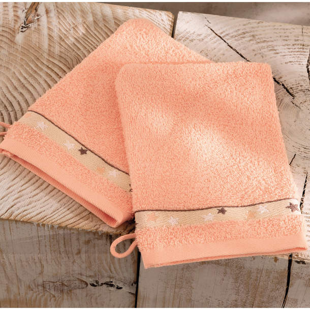 2 Gants de toilette Forêt enchantée