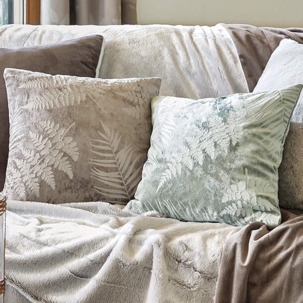 Housse de coussin Fougères