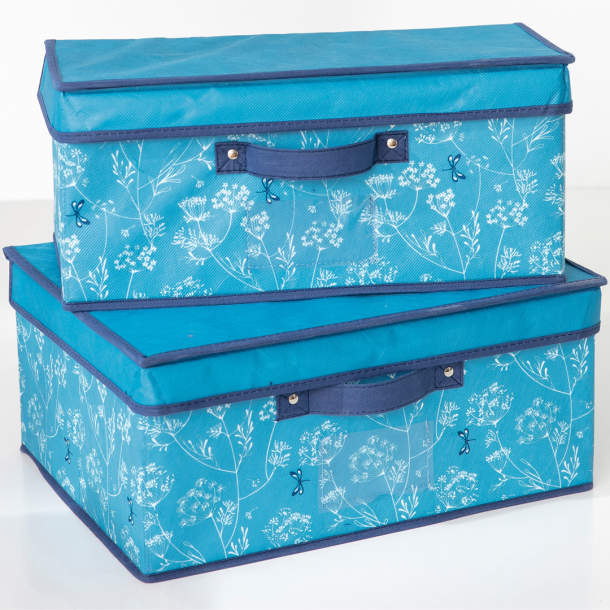 Boîte de rangement Infiniment bleu