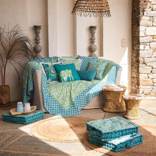 Jeté de fauteuil Jardin à Bali