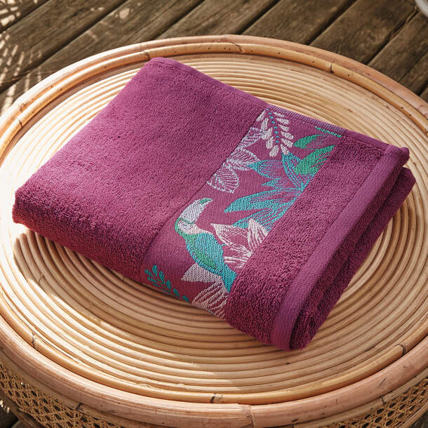 Drap de bain Jardin tropical
