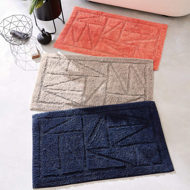 Tapis de bain Jeu de lignes