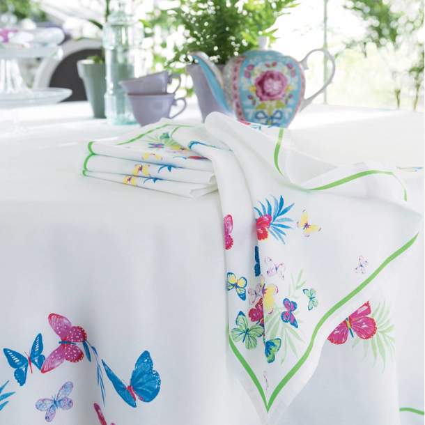 Serviette de table Jolis papillons