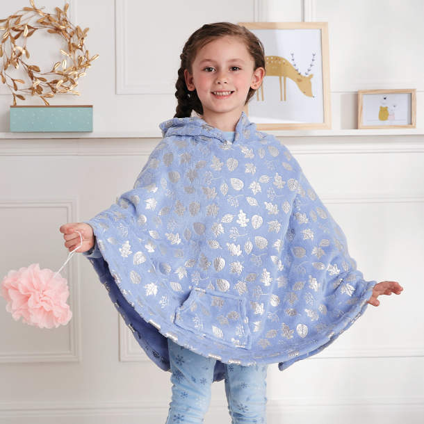 Poncho Feuillages