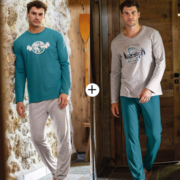 2 pyjamas Lac Tahoe