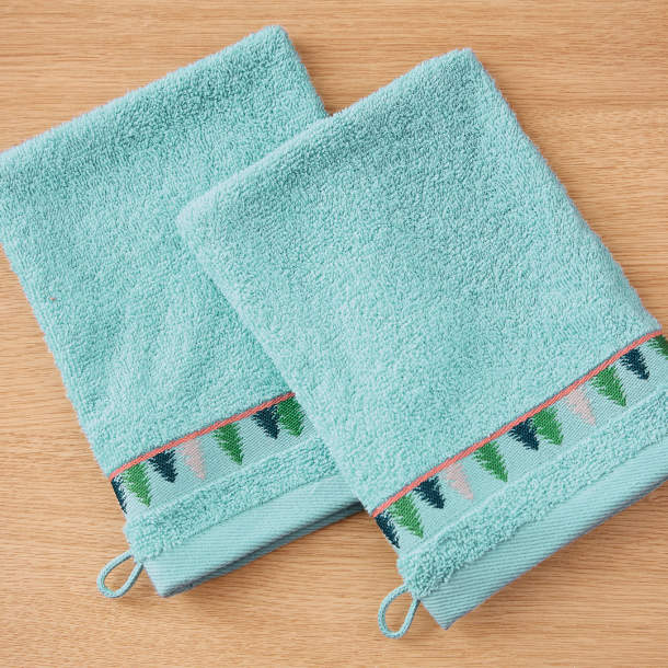 2 Gants de toilette Le chalet des combettes