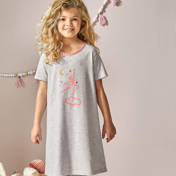 Chemise de nuit Les étoiles de Lola