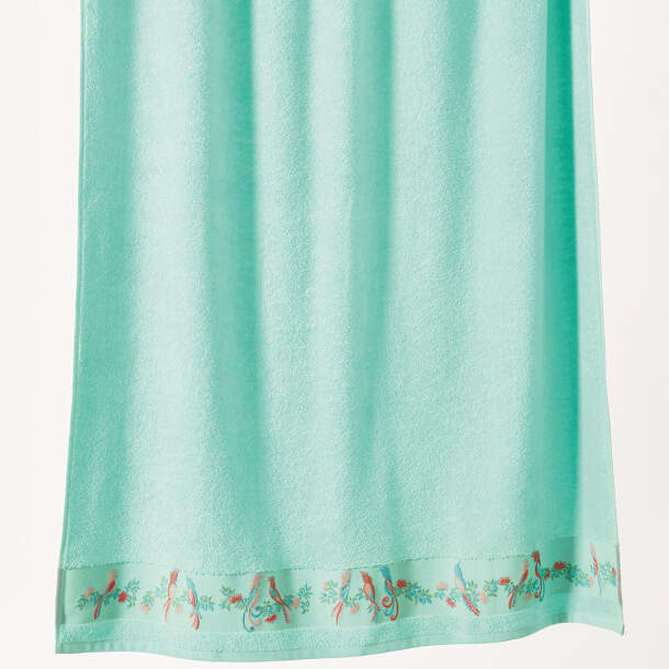 Maxi drap de bain Les perruches au paradis