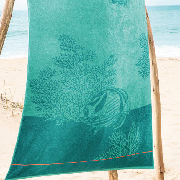Maxi drap de bain Les trésors de Bora-Bora