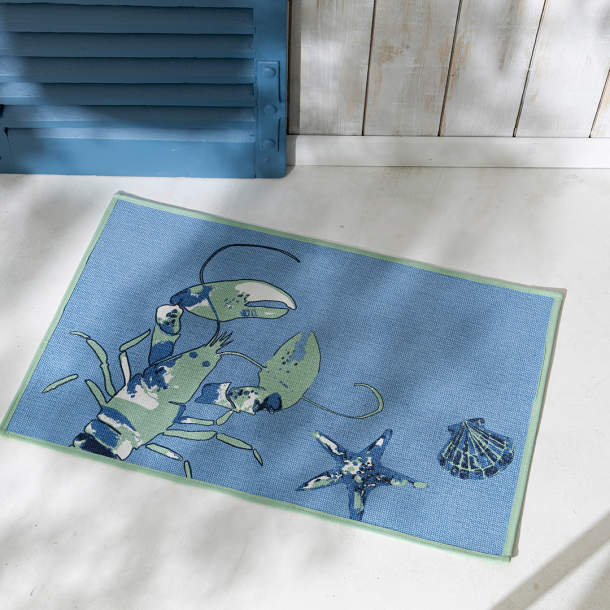 Tapis de cuisine Les trésors de pêche