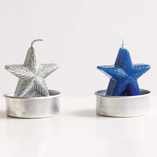 5 bougies étoiles Lueurs de fêtes