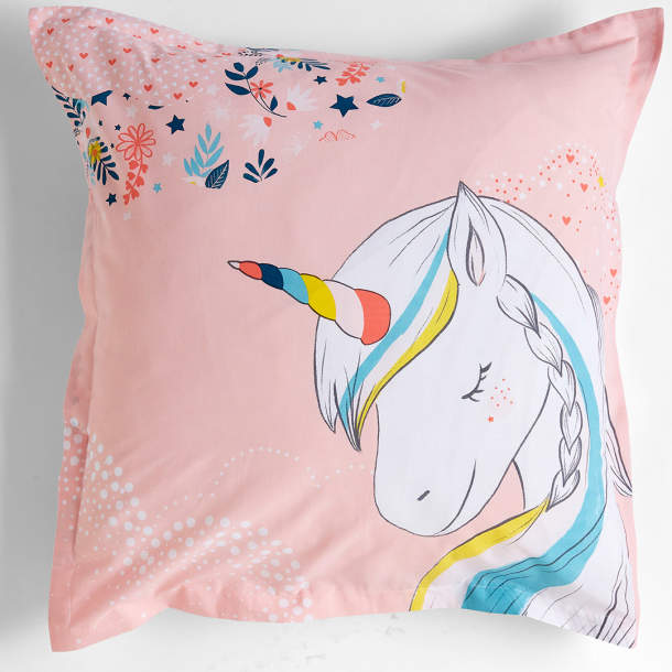 Taie d'oreiller Ma licorne magique