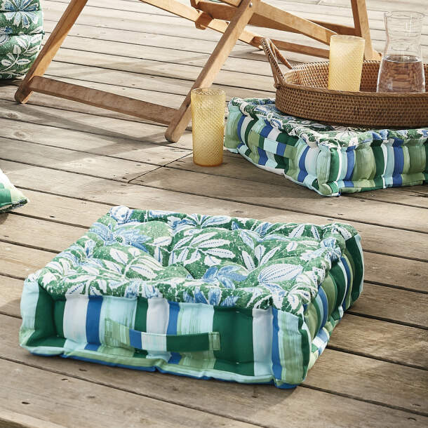 Coussin de sol Mélisse et grenades