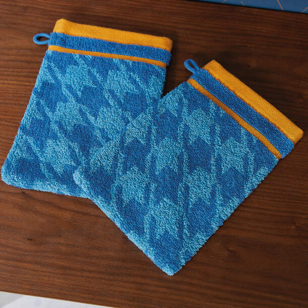 2 gants de toilette Mon dandy chéri
