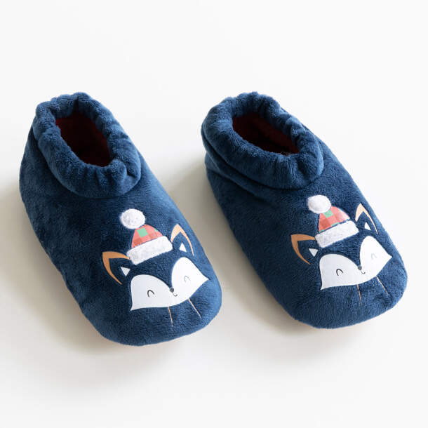 Chaussons enfant Noël en Laponie