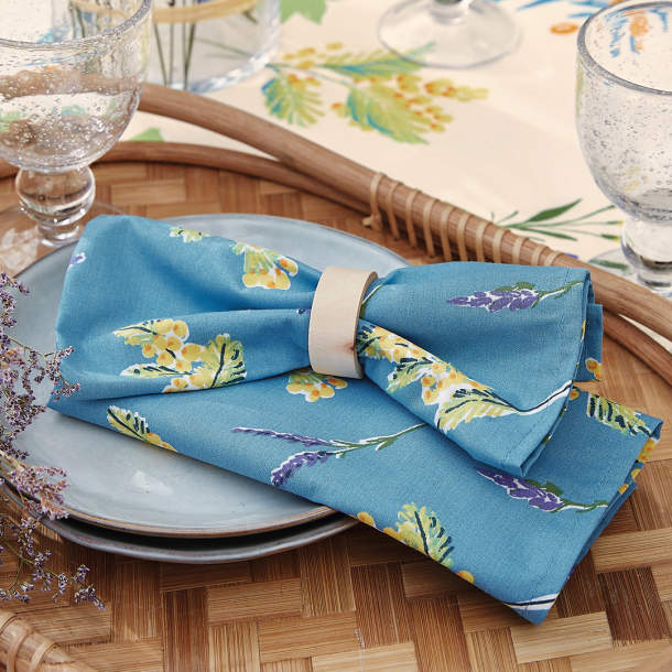Serviette de table Notes provencales