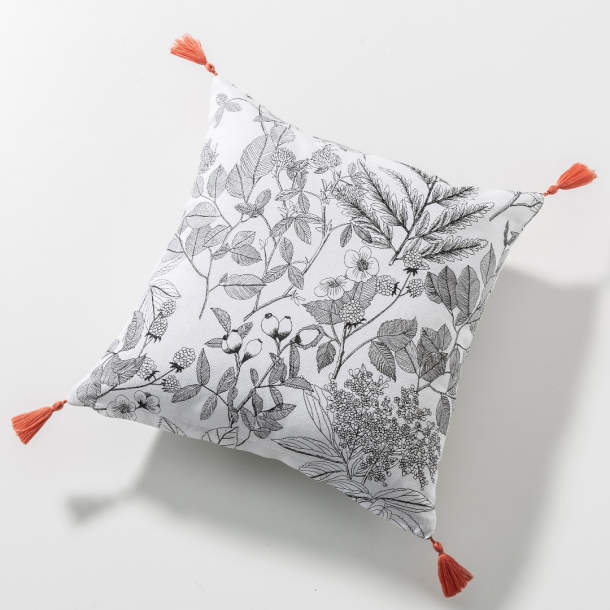 Housse de coussin Nuances florales