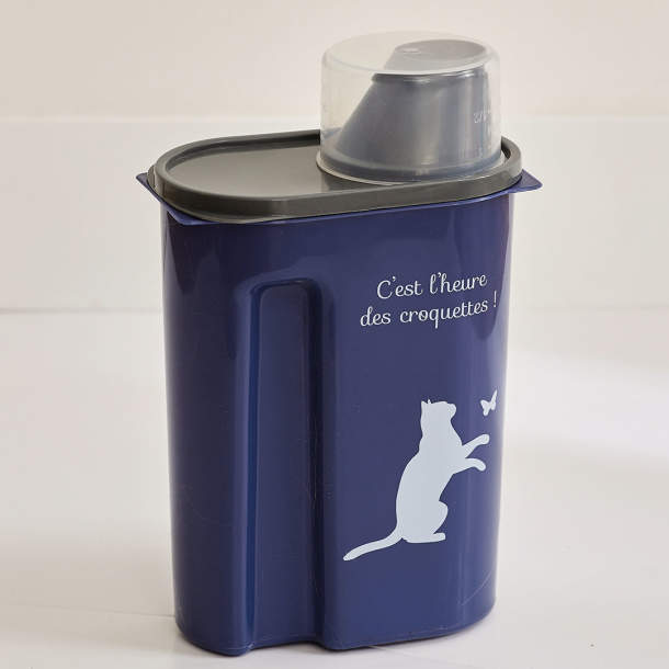 Boîte à croquettes Pattes de velours