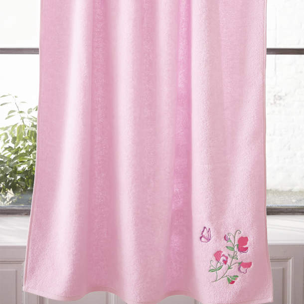Maxi drap de bain Pois de senteur en folie