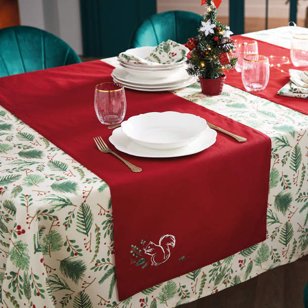 Chemin de table Porte bonheur