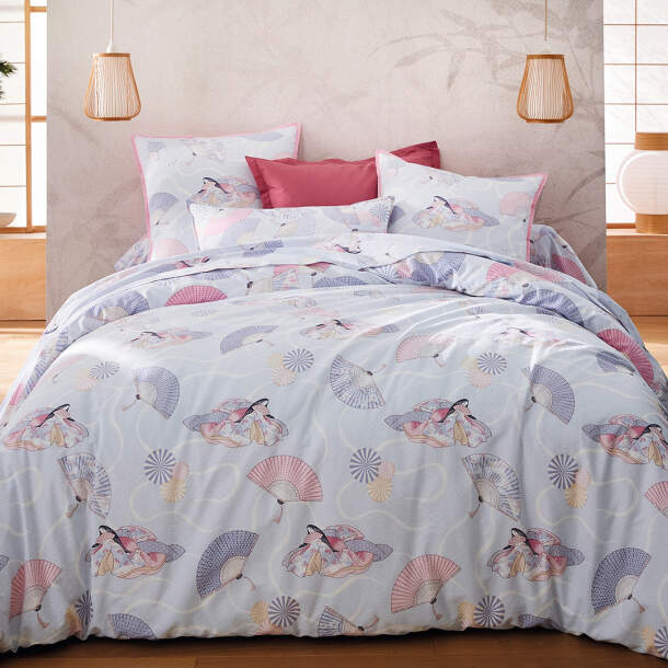 Housse de couette Princesse aux éventails
