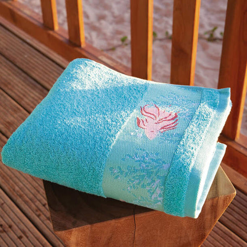 Serviette de bain Récif arc-en-ciel