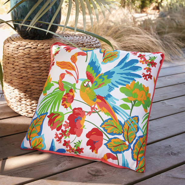 Housse de coussin et coussin Rêve d'ailleurs