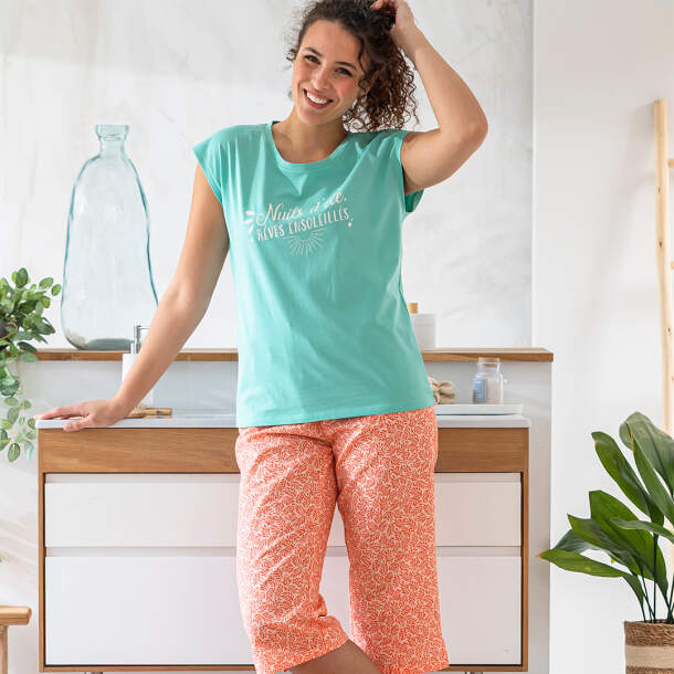 Corsaire de pyjama Rêves ensoleillés