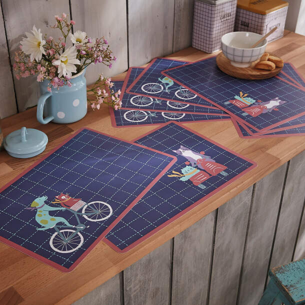 8 sets de table Roulez jeunesse