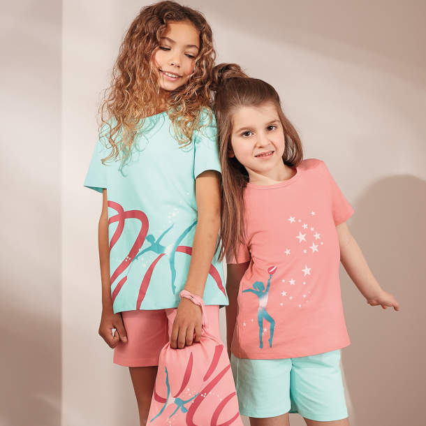 2 pyjamas Rubans et salto