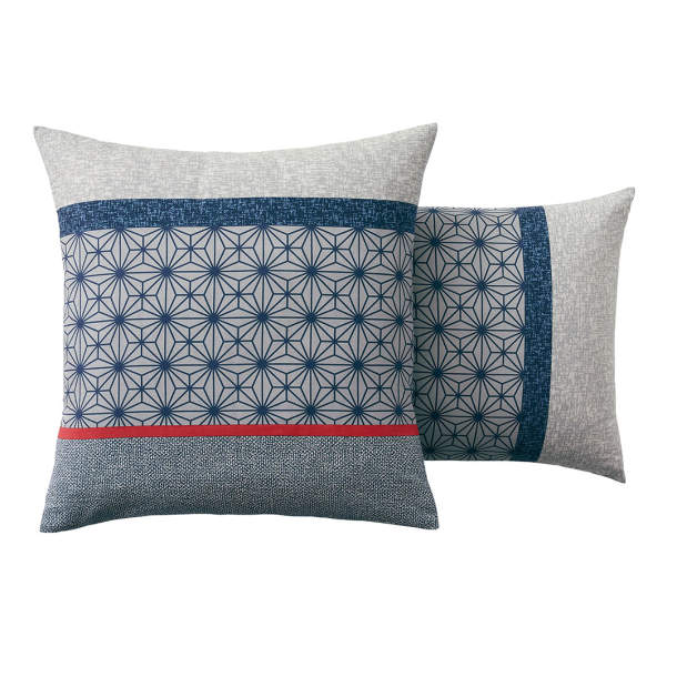 Taie d'oreiller Rythmes bleus