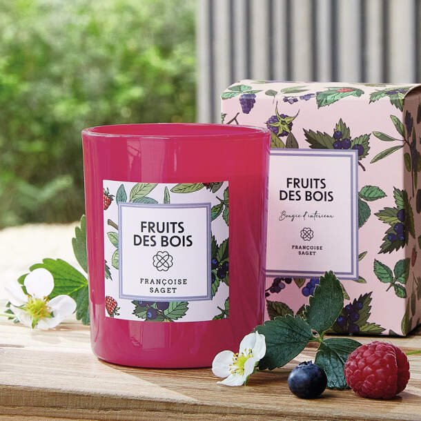 Bougie fruits des bois Offre spéciale