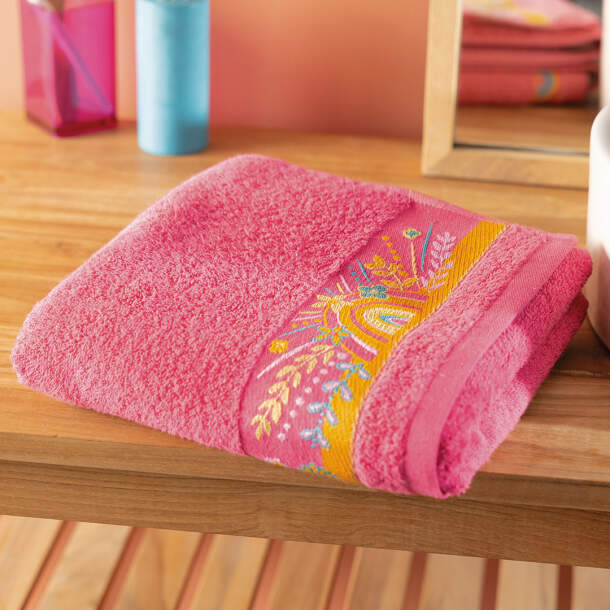 Serviette de bain Smile at life