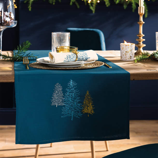 Chemin de table Sous les mélèzes