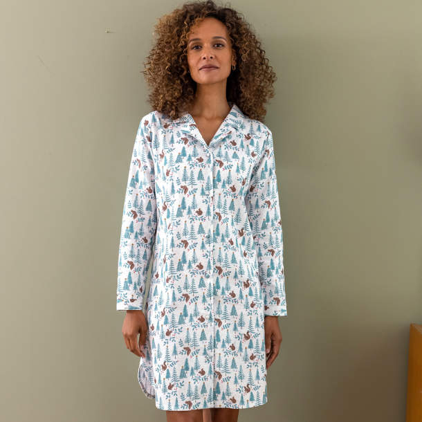 Chemise de nuit Sous les sapins