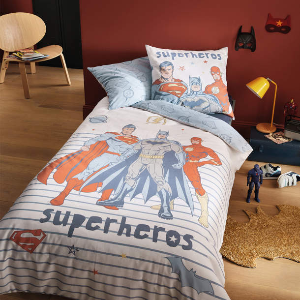 Parure de lit Superhéros