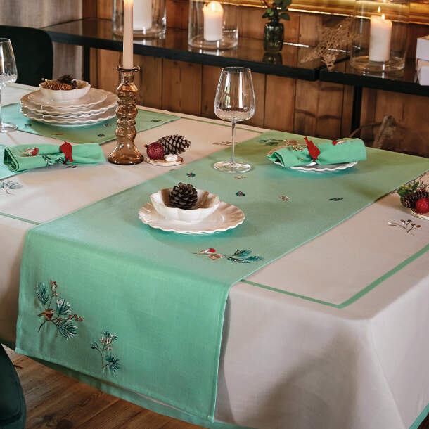 Chemin de table Symphonie des fêtes