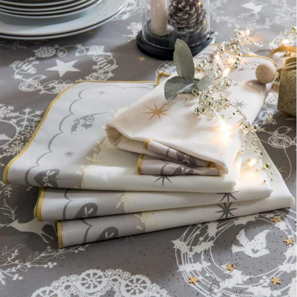 Serviette de table Tourbillon des fêtes