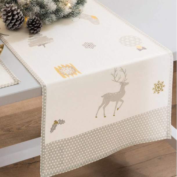 Chemin de table Tourbillon des fêtes