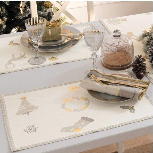Sets de table Tourbillon des fêtes