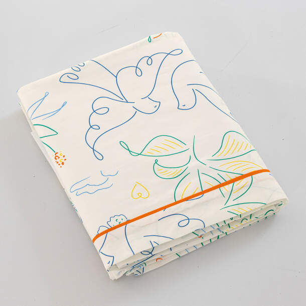 Drap   Un amour de colombes