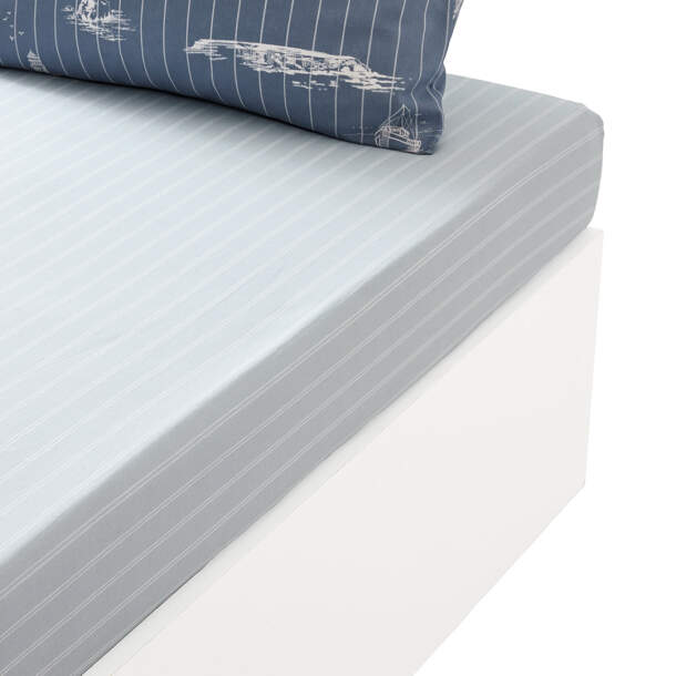 Drap-housse Un phare dans la nuit