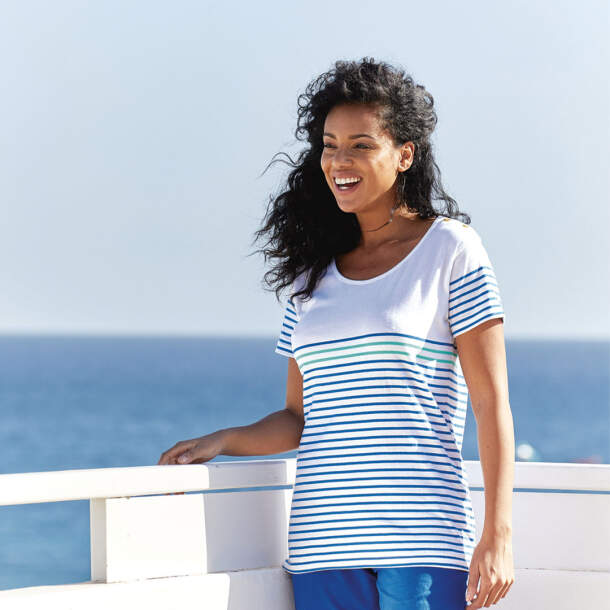 T-shirt blanc Week-end à Dinard